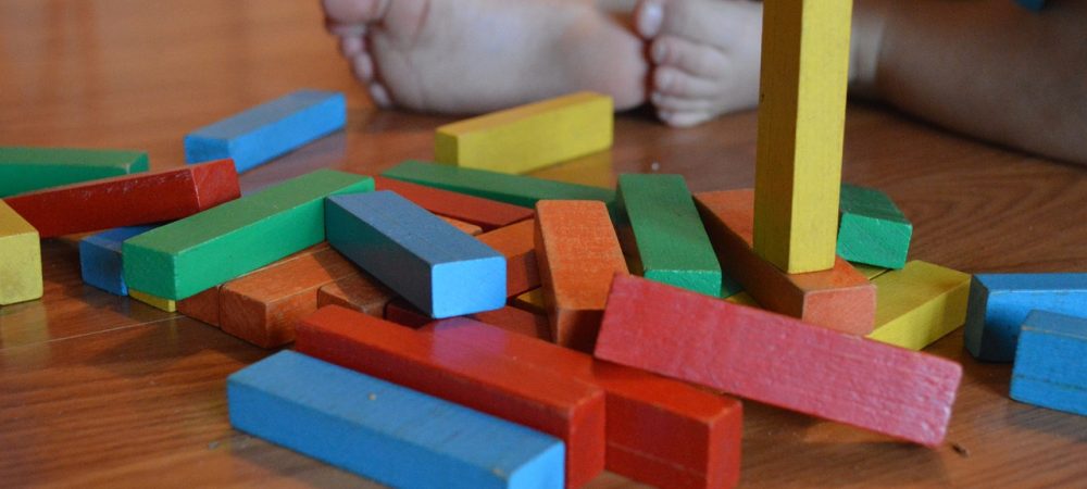 blocks, child, toy